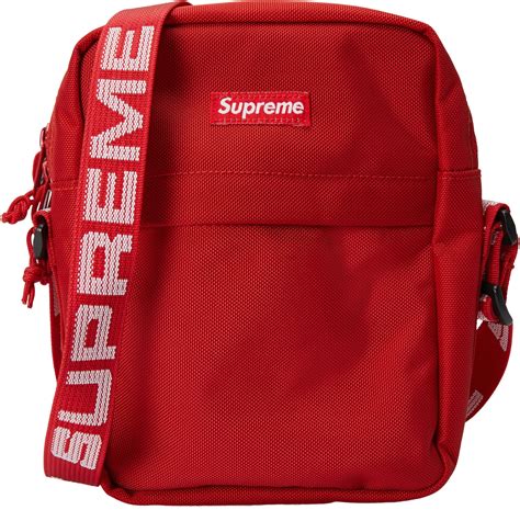 supreme ss18 shoulder bag best replica|supreme shoulder bag red.